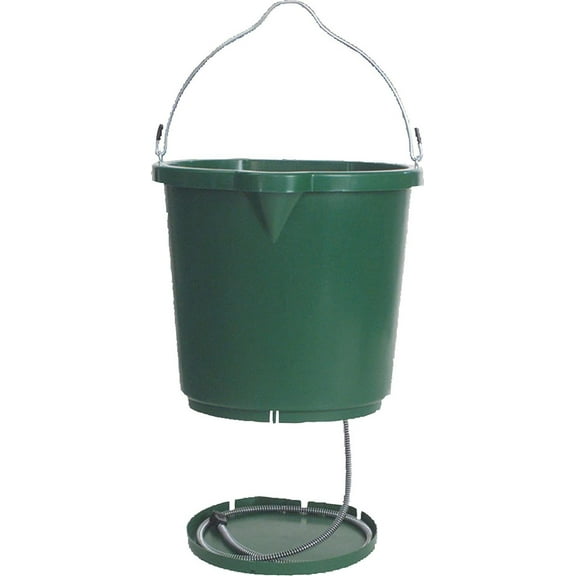 Farm Innovators FB-120 Heated Bucket, Flat Back, 5-Gals. - Quantity 8