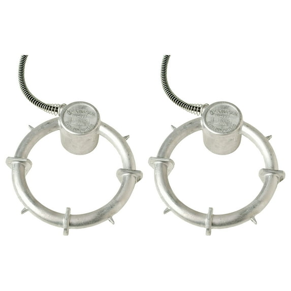 Farm Innovators Ice Chaser 1000W Aluminum Floating Tank Deicer (2 Pack)