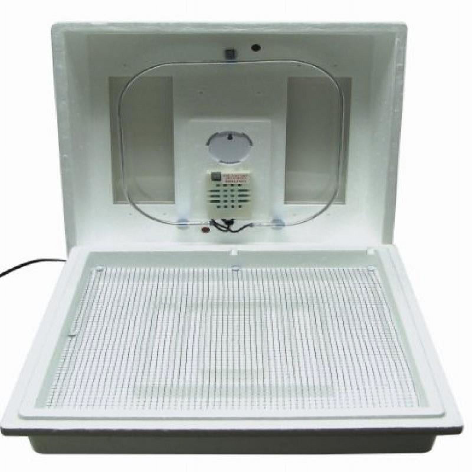 White Polystyrene Foam Still Air Egg Incubator with Hygrometer