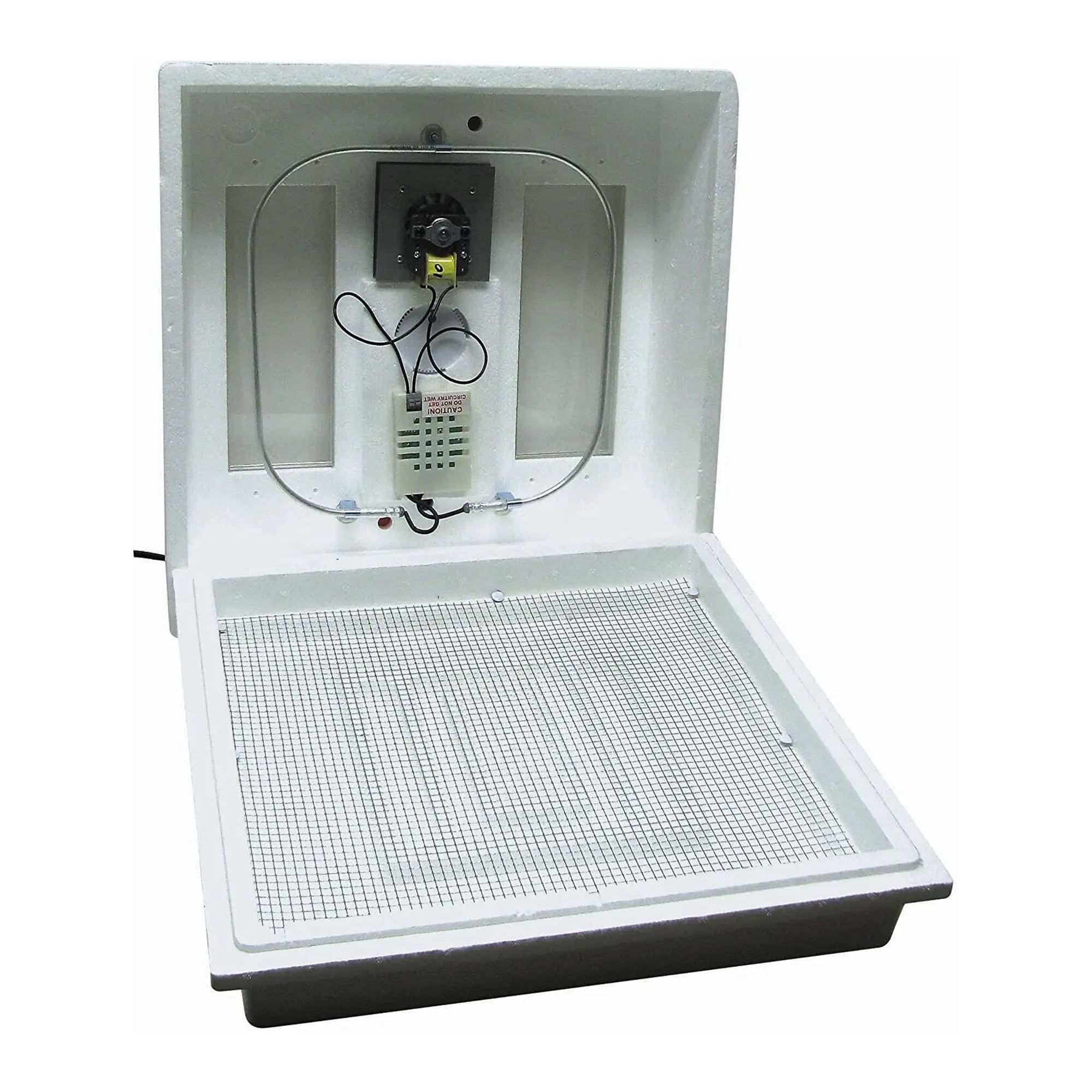 Farm Innovators Model 2200 Circulated Air Incubator with Fan Kit and Built-In Hygrometer