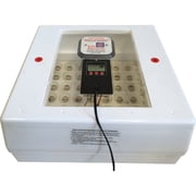 Farm Innovators Model 4250 Digital Circulated Air Incubator with Automatic Egg Turner,White Single Pack
