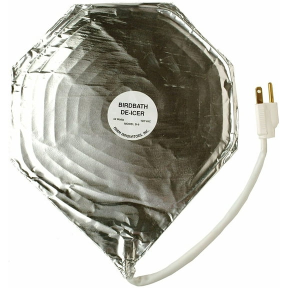 Farm Innovators Model B-9 Economical Birdbath De-Icer, 44-Watt