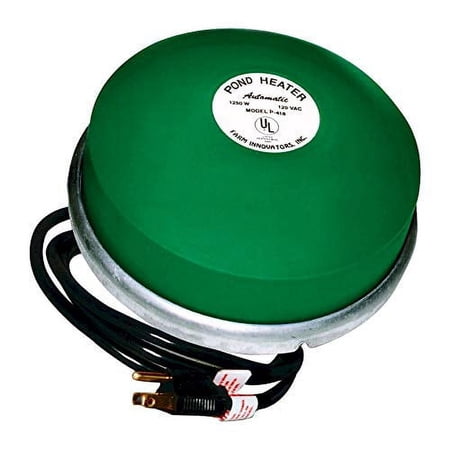 Farm Innovators Model P-418 Premium Cast Aluminum Floating Pond De-Icer, 1,250-Watt