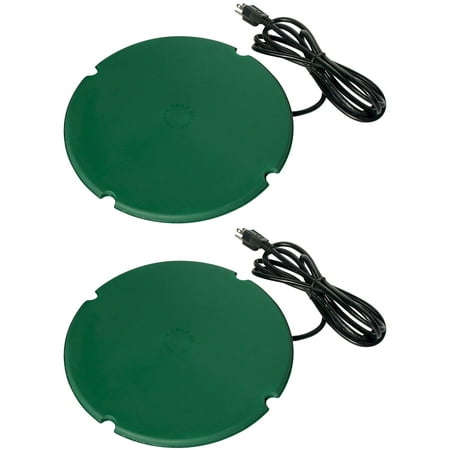Farm Innovators PS-200 Floating 200W All Pond De-Icer Heater, Green (2 Pack)