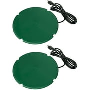 Farm Innovators PS-200 Floating 200W All Pond De-Icer Heater, Green 2 Pack