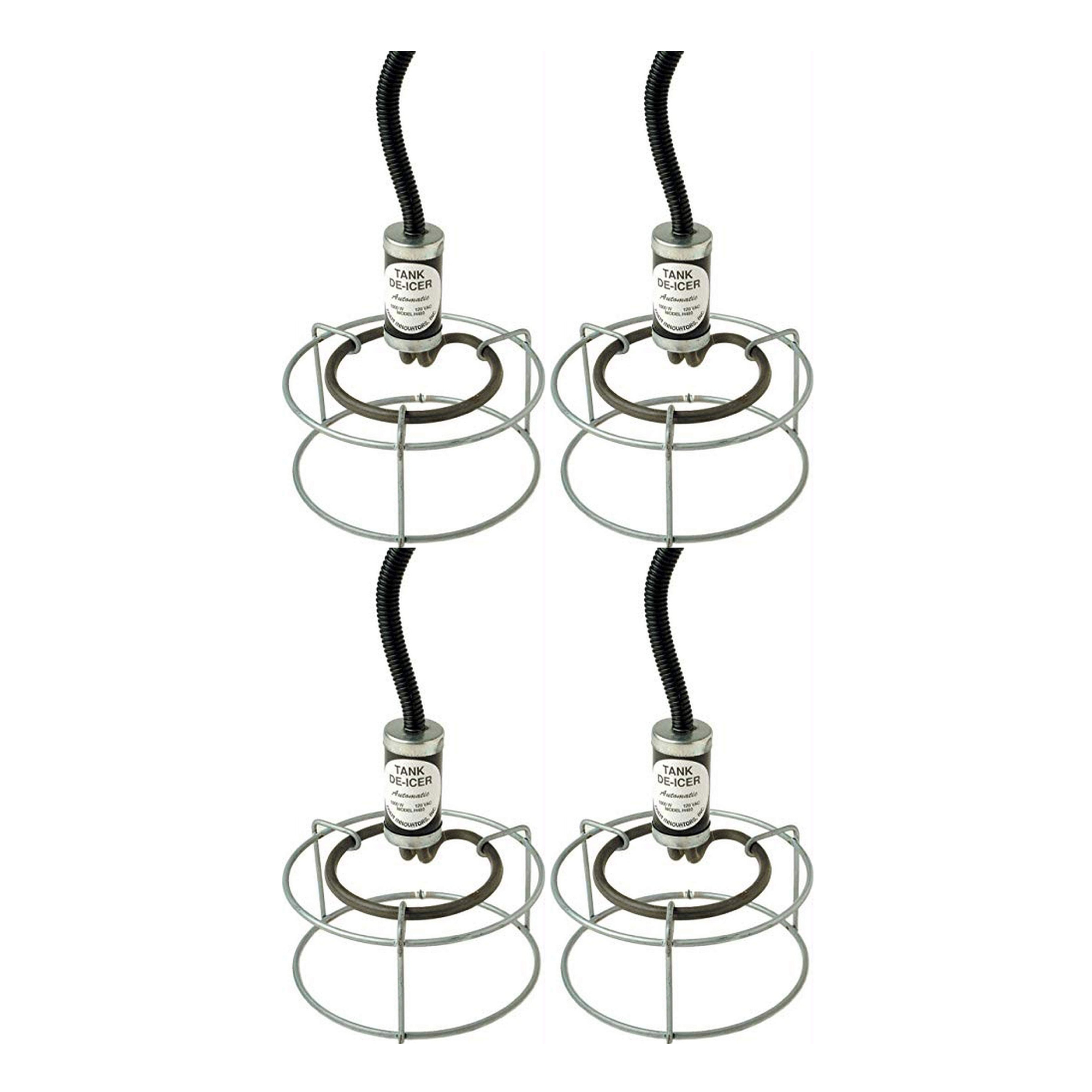 Farm Innovators Submergible Livestock Water Heater, 1000 Watt (4 Pack