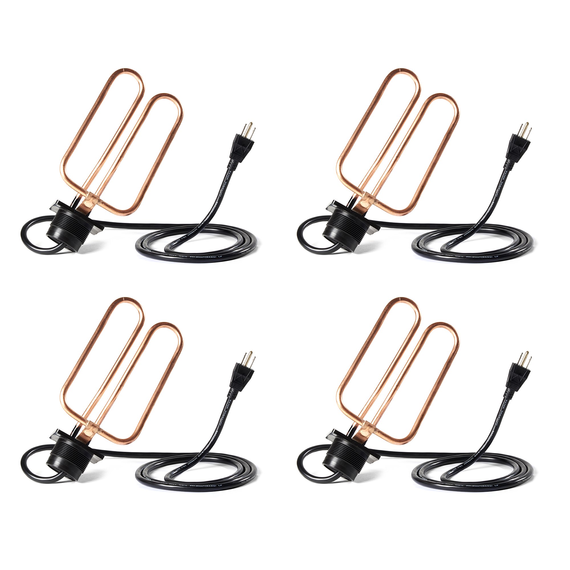 Farm Innovators Tank Drain Plug De-Icer for Rubbermaid Water Tanks, 4 Pack  - Walmart.com