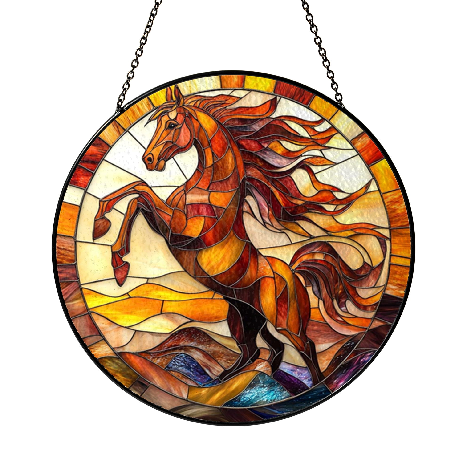Farm Inspired Horse Design Decorative Window Suncatcher2001 - Walmart.com