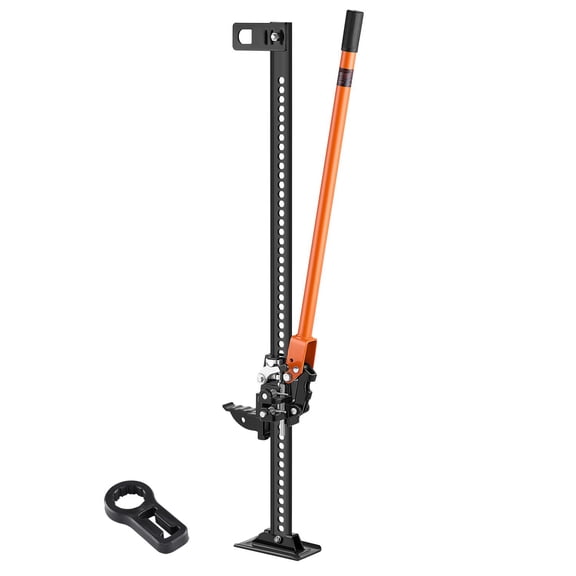 Farm Jack, 48" Utility High Lift Farm Jack, 3.18 Ton (7,000 lbs) Capacity Ratcheting Off