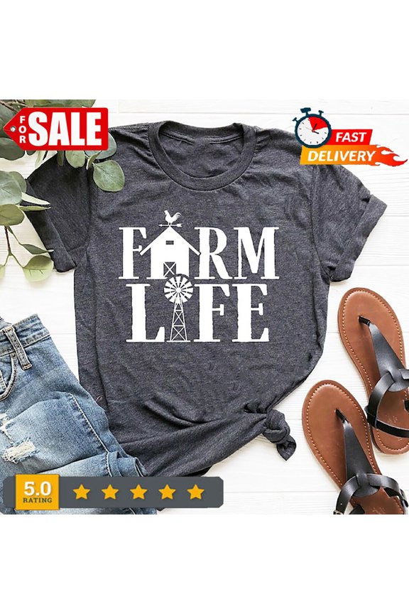 Farm Life Shirt County Shirt Farm Shirt Farming Shirt Farmer Shirt Farm Lover