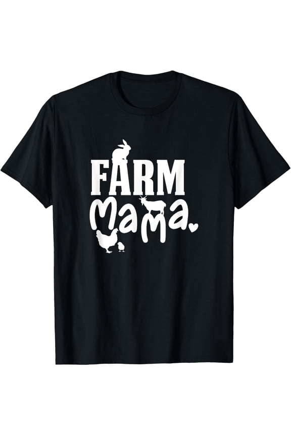 Farm Mama, Animal Lover, Goat Lover, Barn Life T-Shirt