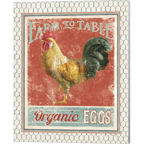 Farm Nostalgia IX by Danhui Nai, Canvas Wall Art, 16W x 20H