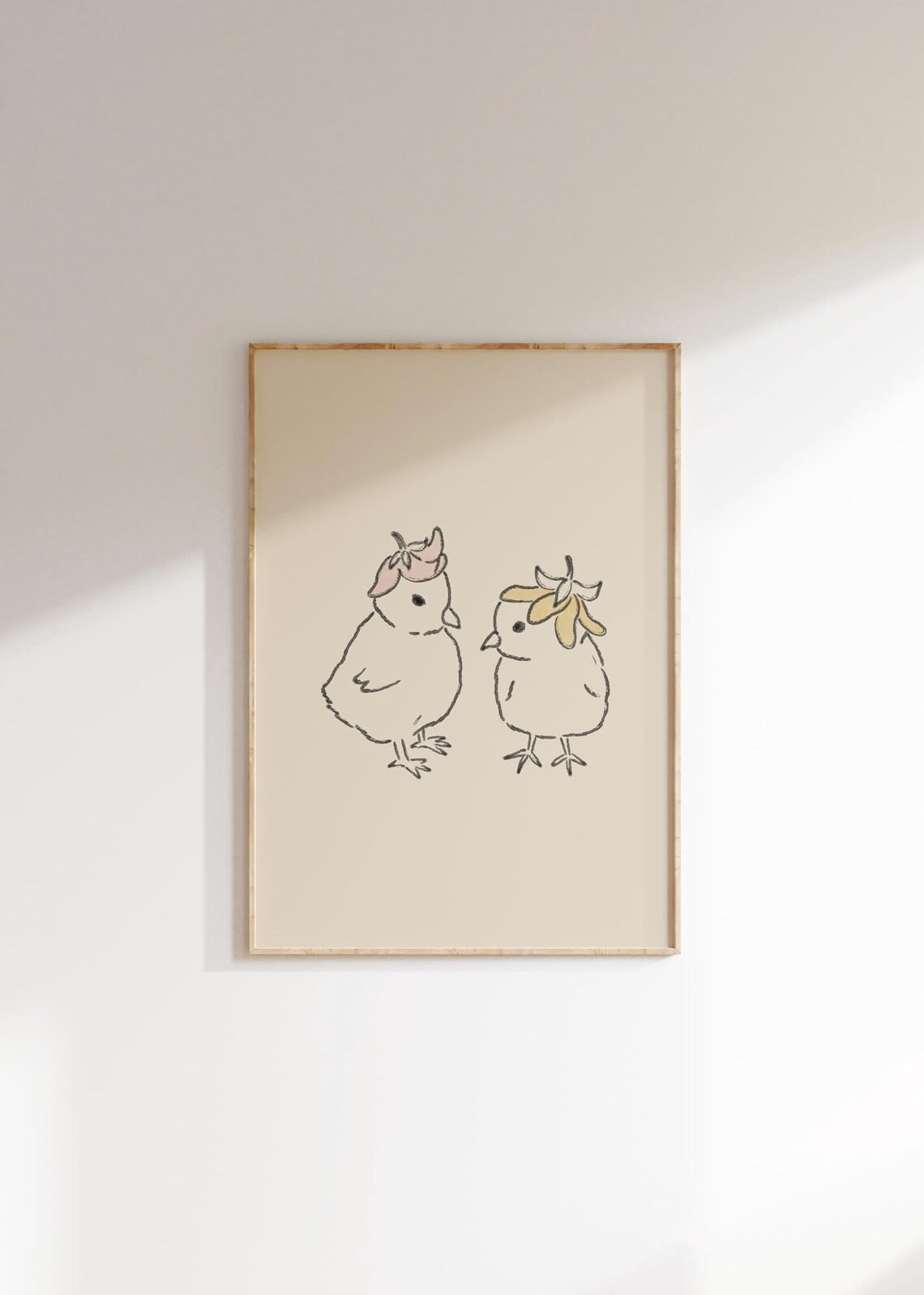 Farm Nursery Art Chick Wall Decor Cottagecore Nursery Trendy Decor ...