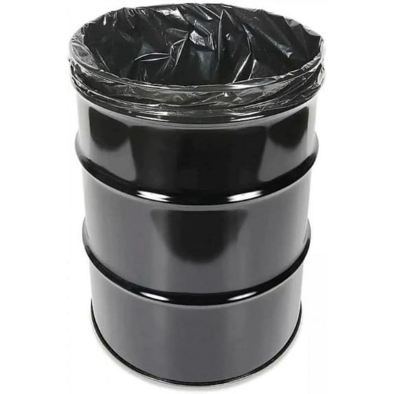 Farm Plastic Supply - 55 Gallon 6 Mil Drum Liner 10 Pack
