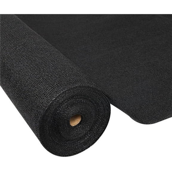 Farm Plastic Supply - Black Shade Cloth - 60% - (26' x 75') - Mesh Fabric for Fence Privacy Screen, Garden Shade, Mesh Fence Screening, Shade Cloth Rolls, Wind Screen