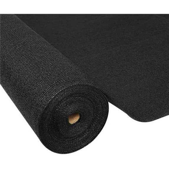 Farm Plastic Supply - Black Shade Cloth - 80% - (12' x 200') - Mesh Fabric for Fence Privacy Screen, Garden Shade, Mesh Fence Screening, Shade Cloth Rolls, Wind Screen