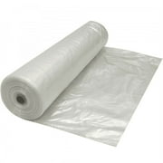 Farm Plastic Supply Clear 100 ft x 12 ft, Heavy Duty Polyethylene Drop Cloth