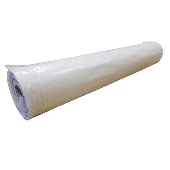 Farm Plastic Supply - Clear Greenhouse Plastic Sheeting - 6 mil - (25' x 25') - 4 Year UV Resistant Polyethylene Greenhouse Film, Hoop House Green House Cover for Gardening, Farming, Agriculture