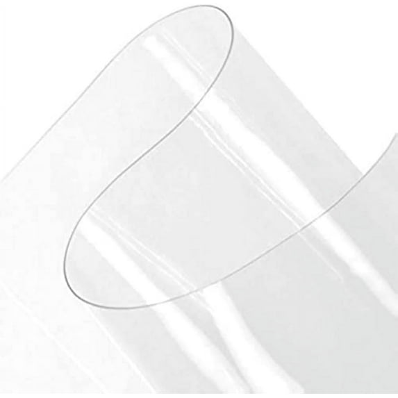 Farm Plastic Supply - Clear Vinyl Sheeting - 12 Mil 5.5" Wide - Vinyl Plastic Sheeting, Clear Vinyl Roll, Clear Vinyl Sheet for Storm Windows, Covering, Protection, Tablecloth Protector (5.5' x 10')