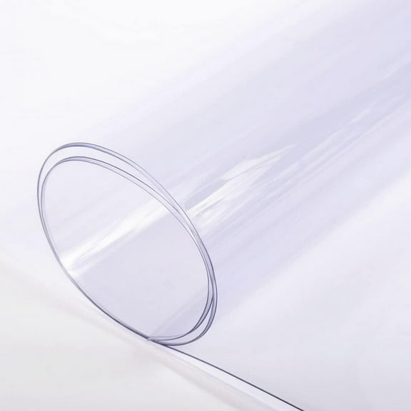 Farm Plastic Supply - Clear Vinyl Sheeting - 15 Mil - Clear Vinyl Roll, Vinyl Plastic Sheeting, Clear Vinyl Sheet for Storm Windows, Covering, Protection, Tablecloth Protector (4' x 15')
