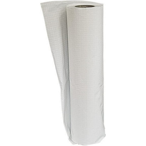 Farm Plastic Supply - Dura Skrim String Reinforced White Plastic Sheeting - 20 Mil - (6' x 70') - Extremely Durable, Weatherproof, Vapor Barrier Polyethylene Roll for Construction