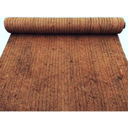 Farm Plastic Supply - Erosion Control Blanket - Coconut Garden and Landscape Cover, Erosion Control Blanket, Coconut Blanket, Erosion Control, Mulch, Slope Stabilizer (2' x 112.5')