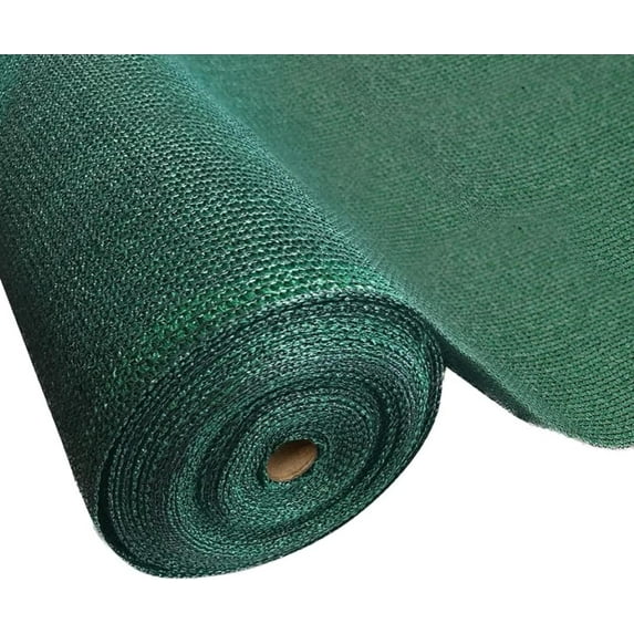 Farm Plastic Supply - Green Shade Cloth - 70% - Mesh Fabric for Fence Privacy Screen, Garden Shade, Mesh Fence Screening, Shade Cloth Rolls, Wind Screen (6' x 30')