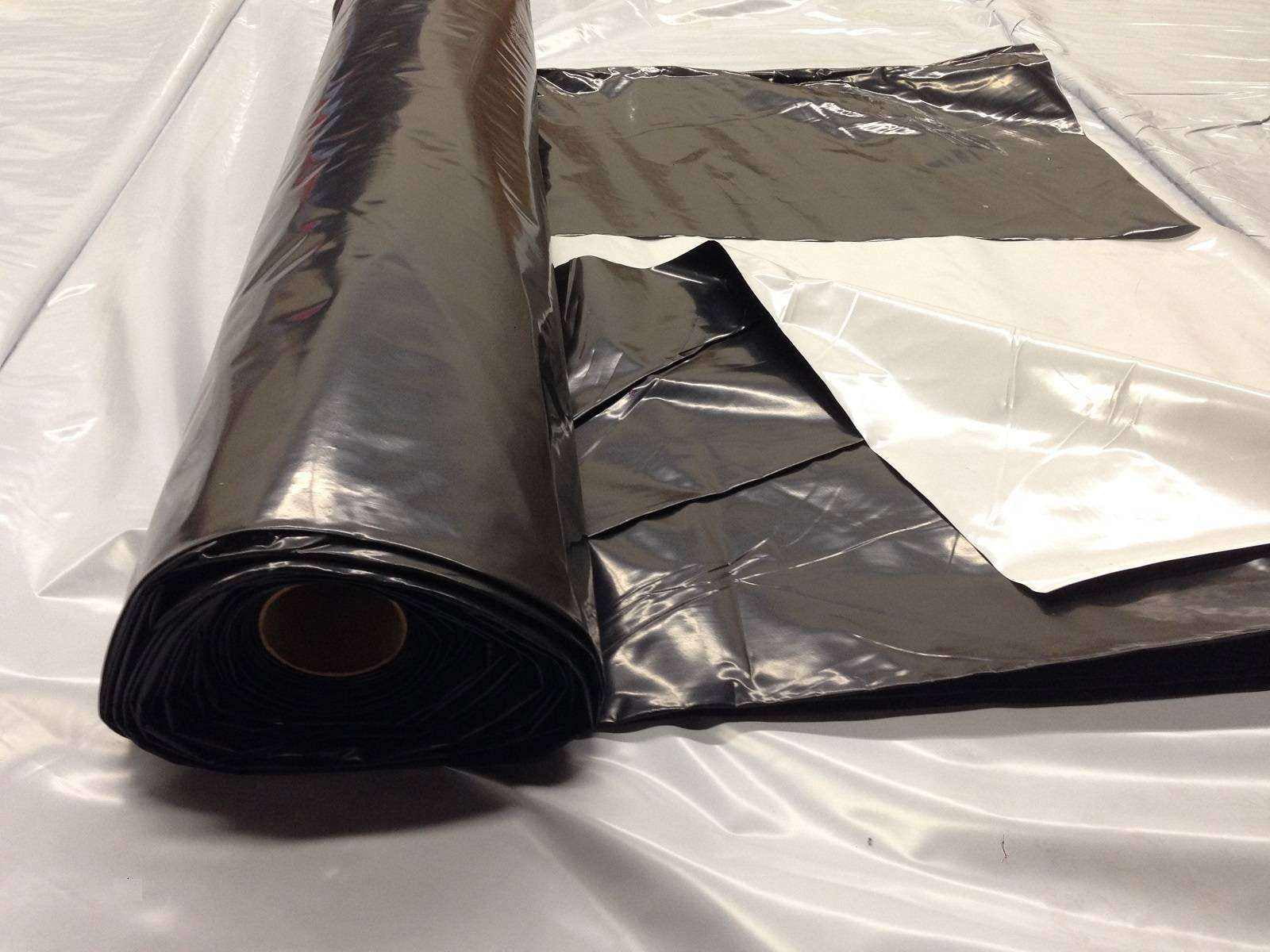 Greenhouse Film-32' x 50'-Blackout-6 mil thickness