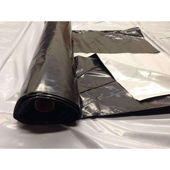 Greenhouse Film-32' x 50'-Blackout-6 mil thickness