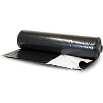 Farm Plastic Supply - Panda Film Light Deprivation Greenhouse Cover - 6 mil - (6' x 25') - 100% Blackout Tarp, Black White Plastic Sheeting, Green House Poly Film