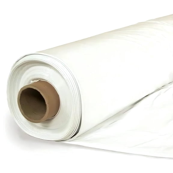 Farm Plastic Supply - Polyethylene Plastic Shrink Wrap - 7 mil - Boat Shrink Film, Yacht Wrap, Boat Shrink Wrap, White Shrink Film, Extra Wide Boat Wrap, 40' x 30'