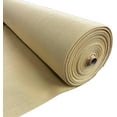 thumbnail image 1 of Farm Plastic Supply - Sand/Tan Shade Cloth - 85% - Mesh Fabric for Fence Privacy Screen, Garden Shade, Mesh Fence Screening, Shade Cloth Rolls, Wind Screen (20' x 125'), 1 of 5
