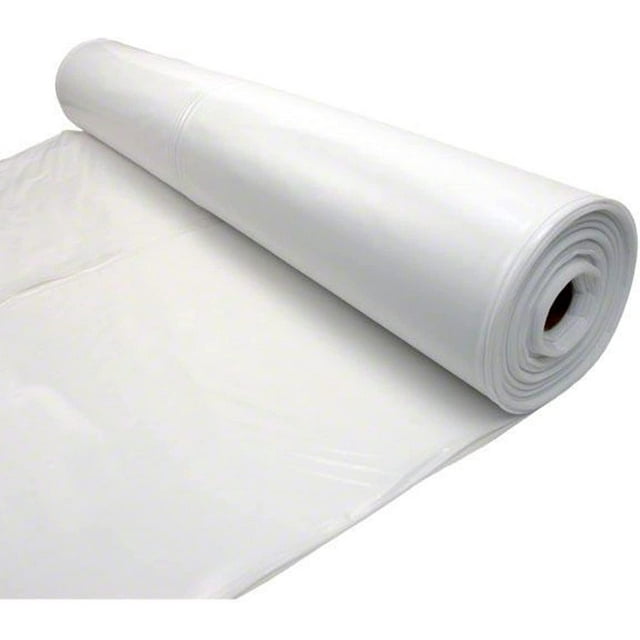 Farm Plastic Supply 6 mil White Plastic Sheeting (6' x 100') for
