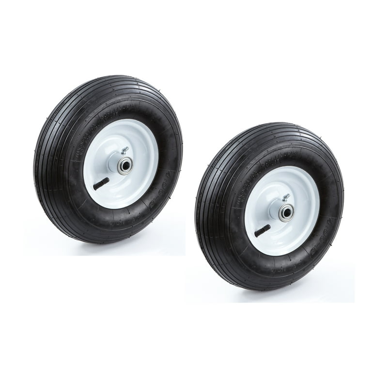 Farm and Ranch 16 in. Replacement Pneumatic Wheelbarrow Tire (2-Piece) Farm and Ranch 16 in. Replacement Pneumatic Wheelbarrow Tire (2-Piece)
