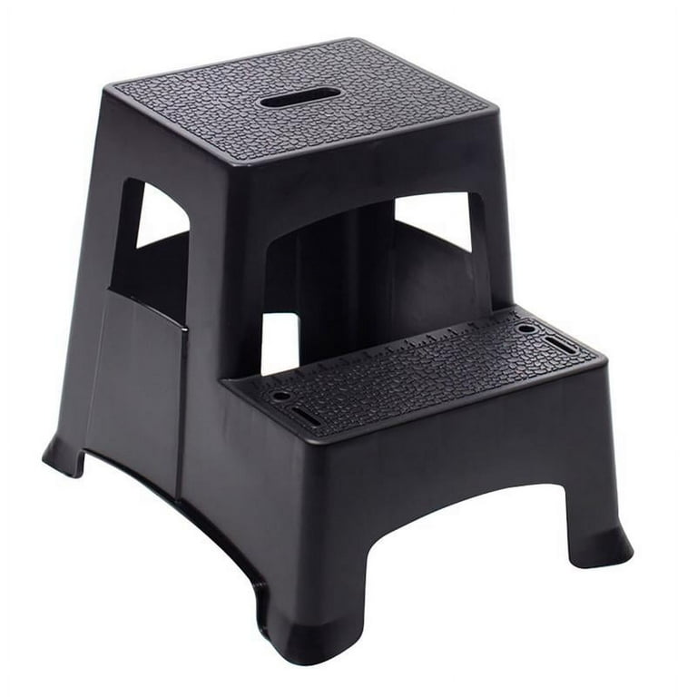 Tricam Industries, Step Stool, 2 steps, black, 16