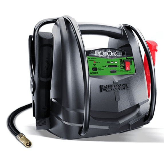 Compressor Socket Ranch Farm & Ranch FR01544 1200-Amp Lithium-Ion Power Pack with 150 PSI Air ...