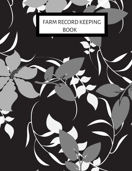 Farm Record Keeping Book Farm Management Record Keeping Book, Farmers