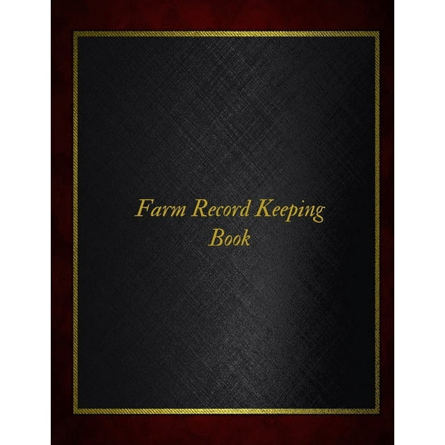 Farm Record Keeping Book Farm Management Record Keeping Book, Farmers