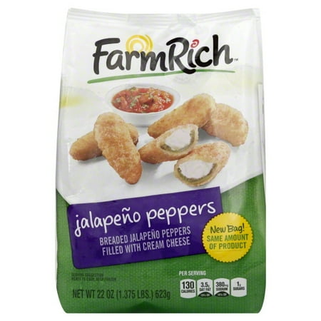 Farm Rich Cream Cheese Peppers 22 Oz