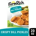 thumbnail image 1 of Farm Rich Crispy Dill Pickle Slices with Lightly Seasoned Breading, 20 oz, 1 of 5