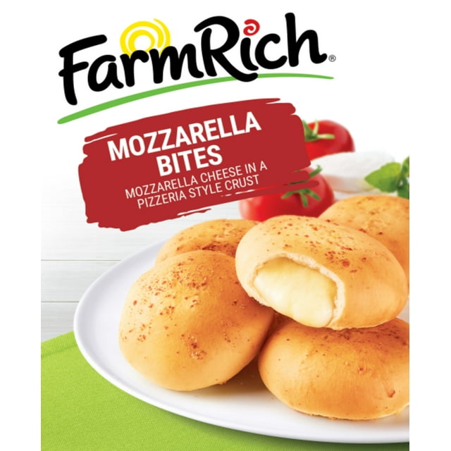Farm Rich Mozzarella Cheese Bites in a Pizzeria Style Crust, Regular
