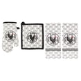 thumbnail image 1 of Farm Rooster Kitchen Towels Set With Oven Mitt And Pot Holder Farmhouse Dish Towels for Dish Drying 100% Cotton, 1 of 8