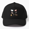 Farm Simulator 22 Baseball Hat, Seven Animals Harvest Time Game Graphic ...