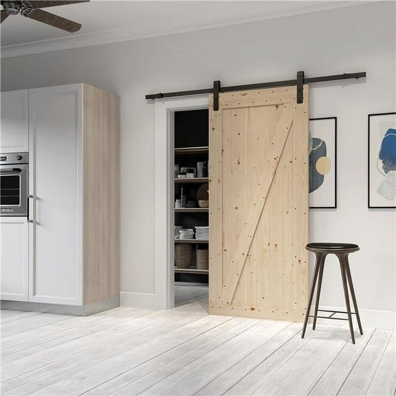 Farm Style Sliding Door, Unfinished