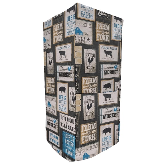 Farm To Table Blender Cover by Penny's Needful Things (Small, Blue)