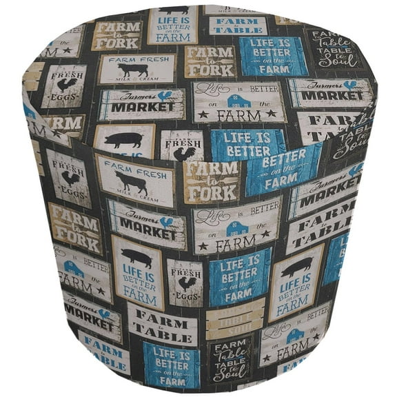 Farm To Table Cover Compatible with Instant Pot Pressure Cooker by Penny's Needful Things (Blue, 10 Quart Instant Pot)