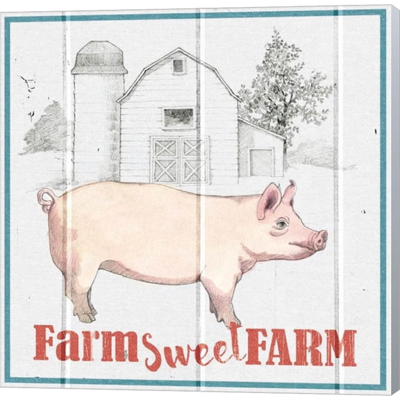 Farm To Table III by Beth Grove, Canvas Wall Art