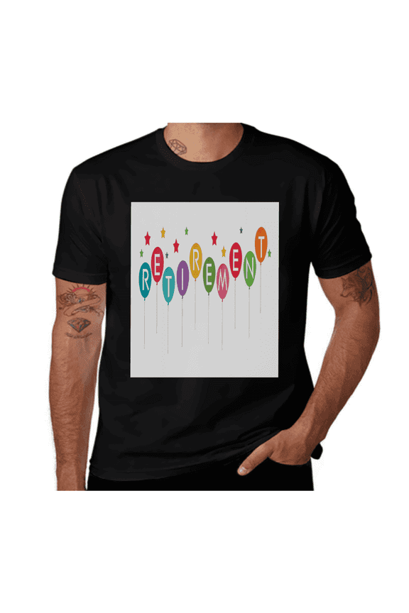 Farm Town Houses Mill-Landscape-White-Black- Casual Streetwea Everyday Tshirt Comfortable Wear tee shirt