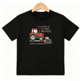 thumbnail image 1 of Farm Tractor Boys Graphic Tees Sibling Kids T-Shirt 100% Cotton Short Sleeve Tops Ages 4-13Y, 1 of 5