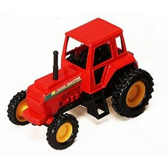Farm Tractor, Red - Showcasts 9661D - 4 Inch Scale Diecast Model Replica (Brand New, but NOT IN BOX)